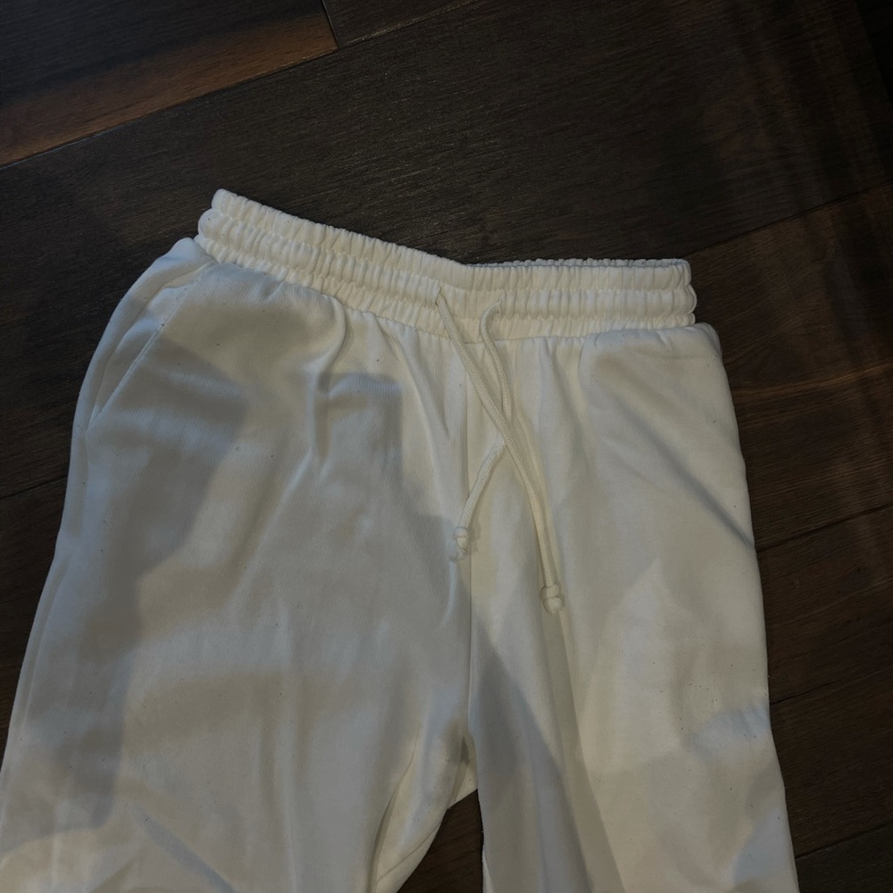 White Zara sweatpants - Picture 2 of 3